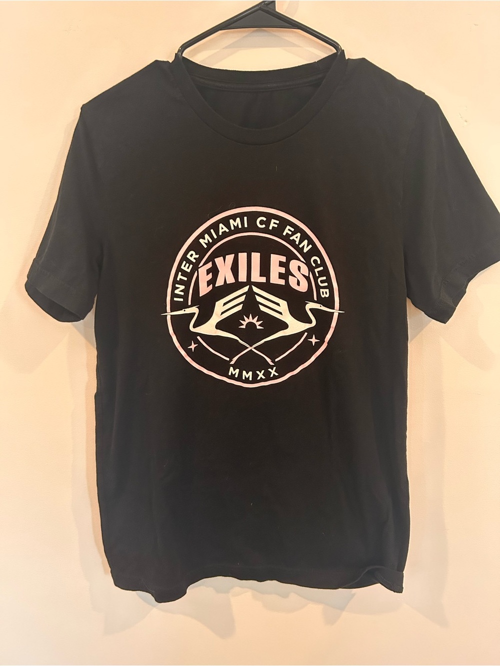 Exiles Inter Miami CF Fan Club Black Graphic Tee